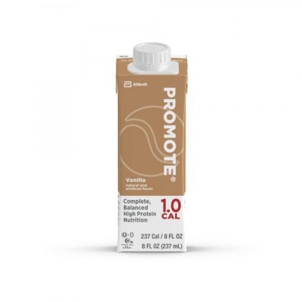 PROMOTE WITH FIBER 1.0 CAL COMPLETE, BALANCED HIGH PROTEIN NUTRITION VANILLA 8 FL OZ (CASE OF 24)